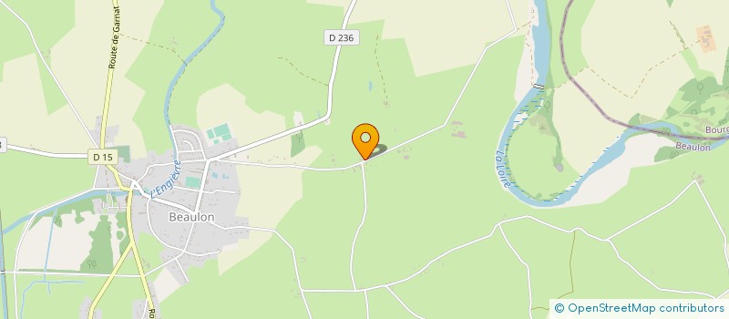 localisation de l'entreprise MONSIEUR JEAN GRUET  BEAULON