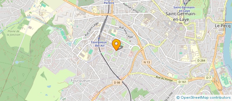 localisation de l'entreprise MONSIEUR JEAN GRUSSEN à SAINT-GERMAIN-EN-LAYE