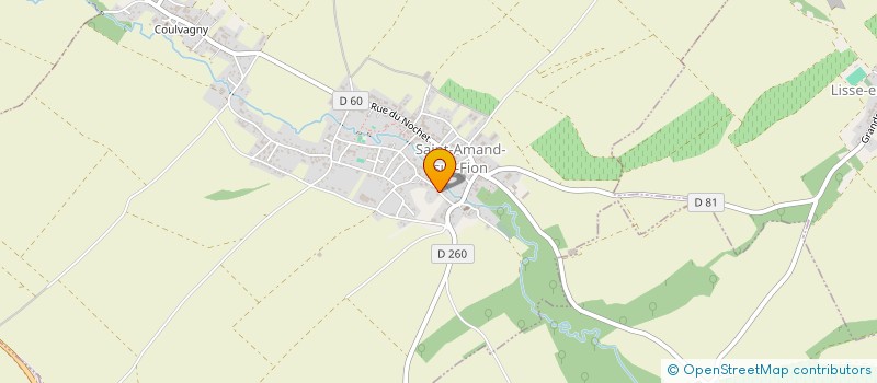 localisation de l'entreprise MONSIEUR JEAN GRUZELLE à SAINT-AMAND-SUR-FION