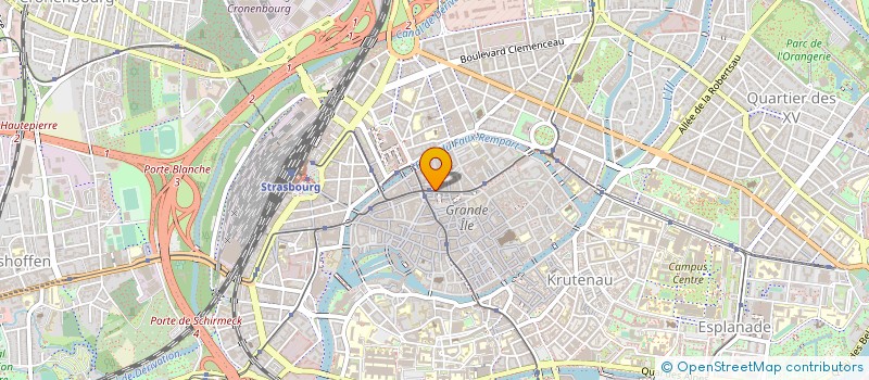 localisation de l'entreprise MONSIEUR JEAN GSELL à STRASBOURG