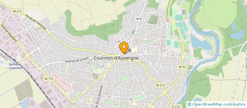 localisation de l'entreprise MONSIEUR JEAN GUASTELLA à COURNON-D'AUVERGNE