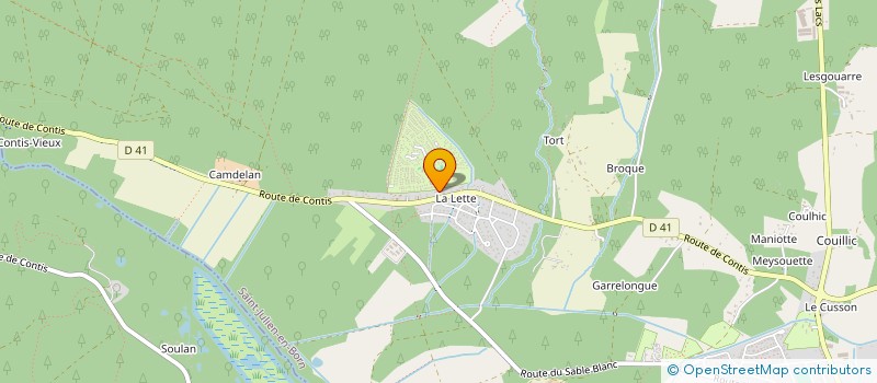 localisation de l'entreprise MONSIEUR JEAN GUCHAN  ST-JULIEN-EN-BORN