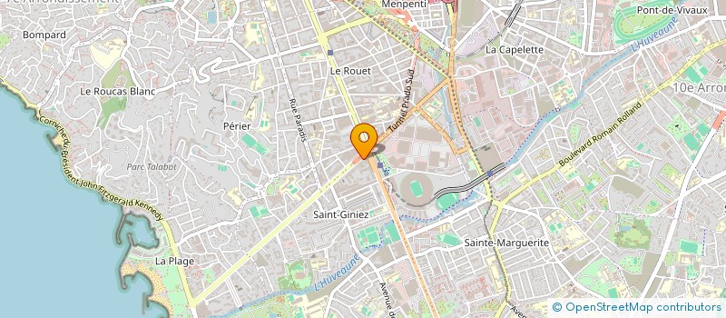 localisation de l'entreprise MONSIEUR JEAN GUEDJ à MARSEILLE