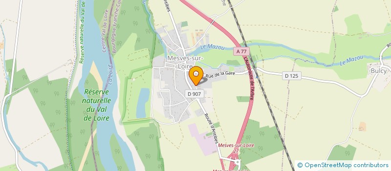 localisation de l'entreprise MONSIEUR JEAN GUEDON à MESVES-SUR-LOIRE