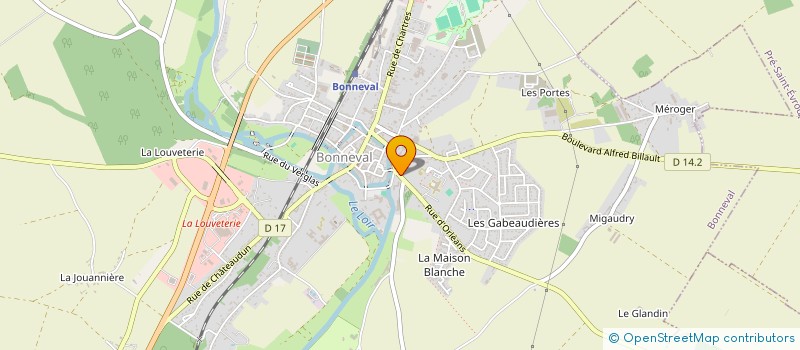 localisation de l'entreprise MONSIEUR JEAN GUEDOU  DANCY