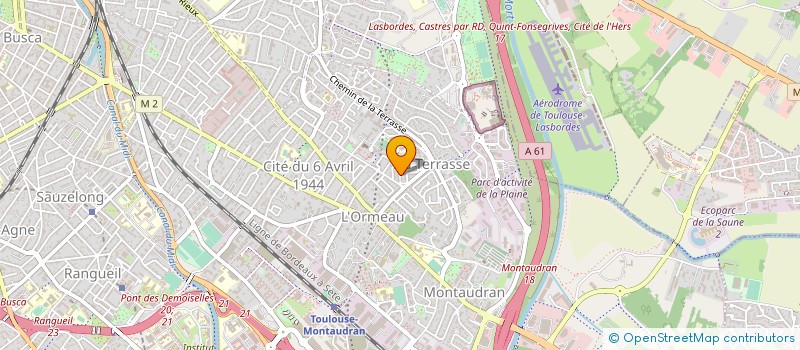 localisation de l'entreprise MONSIEUR JEAN GUEGAN à TOULOUSE