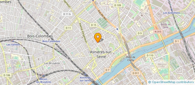 localisation de l'entreprise MONSIEUR JEAN GUEGAN à ASNIERES-SUR-SEINE