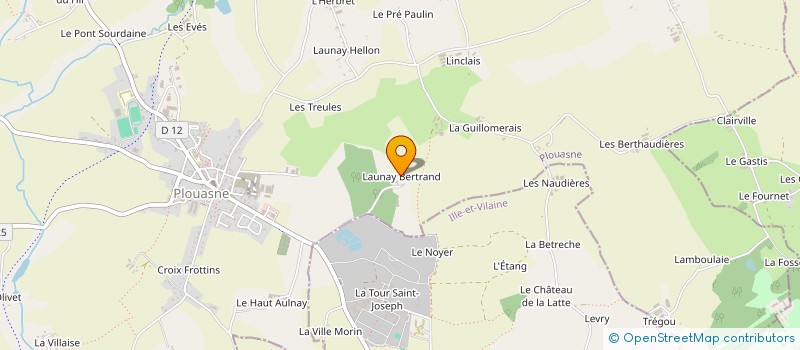 localisation de l'entreprise MONSIEUR JEAN GUENROC  PLOUASNE