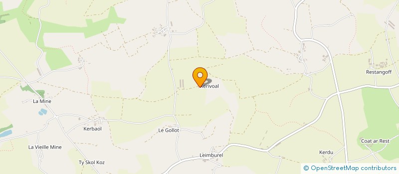 localisation de l'entreprise MONSIEUR JEAN GUENVER  POULLAOUEN