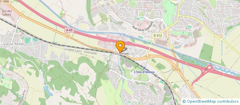 localisation de l'entreprise MONSIEUR JEAN GUENVER  L'ISLE-D'ABEAU