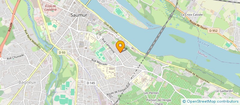localisation de l'entreprise MONSIEUR JEAN GUERCHE  SAUMUR