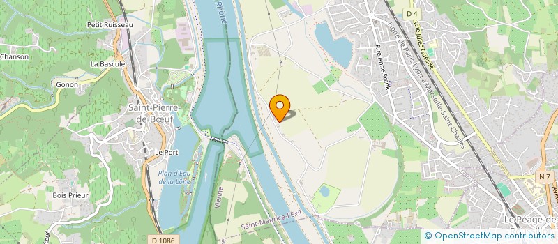 localisation de l'entreprise MONSIEUR JEAN GUERDENER  SAINT-MAURICE-L'EXIL