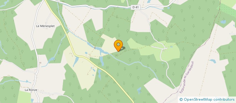 localisation de l'entreprise MONSIEUR JEAN GUERGO  LA ROCHE CHALAIS