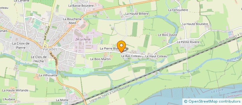 localisation de l'entreprise MONSIEUR JEAN GUERIF à LOIREAUXENCE