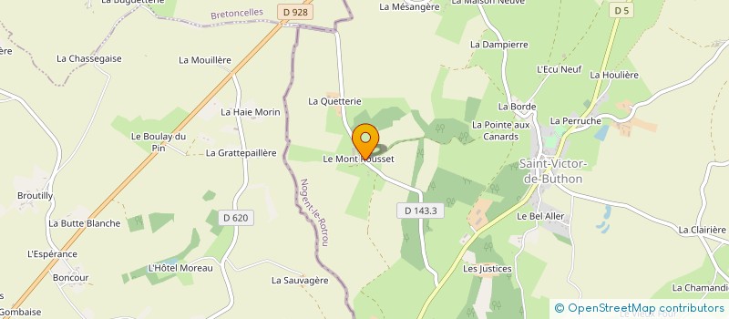 localisation de l'entreprise MONSIEUR JEAN GUERIN à SAINT-VICTOR-DE-BUTHON