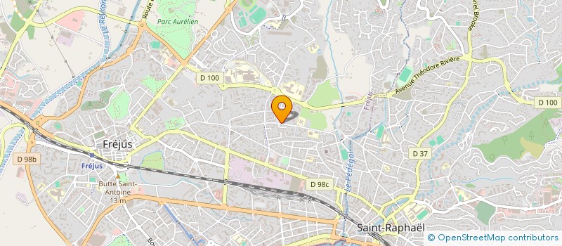 localisation de l'entreprise MONSIEUR JEAN GUERIN à FREJUS