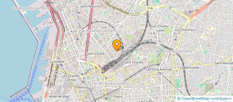 localisation de l'entreprise MONSIEUR JEAN GUERIN à MARSEILLE