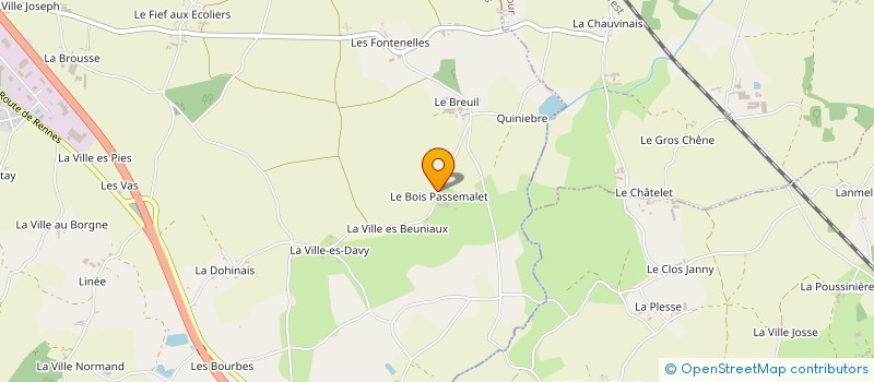 localisation de l'entreprise MONSIEUR JEAN GUERIN  BROONS