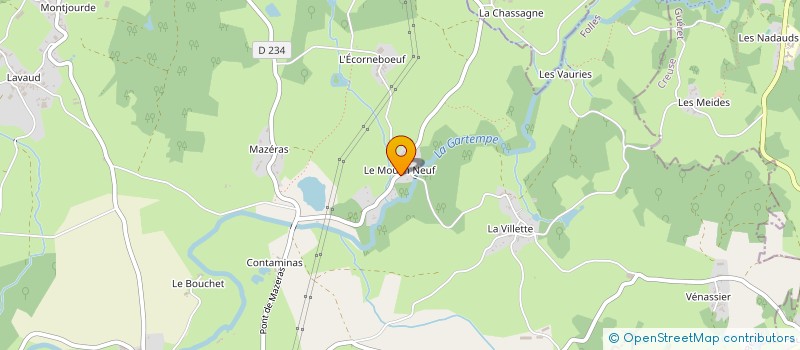localisation de l'entreprise MONSIEUR JEAN GUERIN à FOLLES