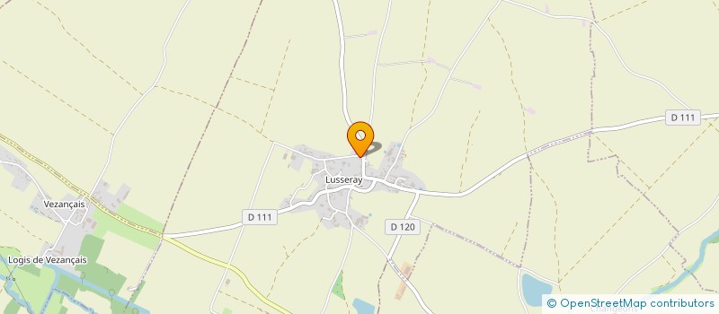 localisation de l'entreprise MONSIEUR JEAN GUERIN  LUSSERAY