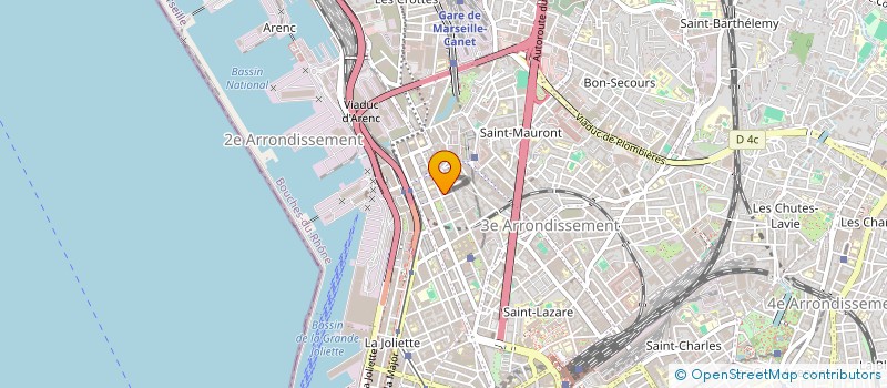 localisation de l'entreprise MONSIEUR JEAN GUERINI à MARSEILLE