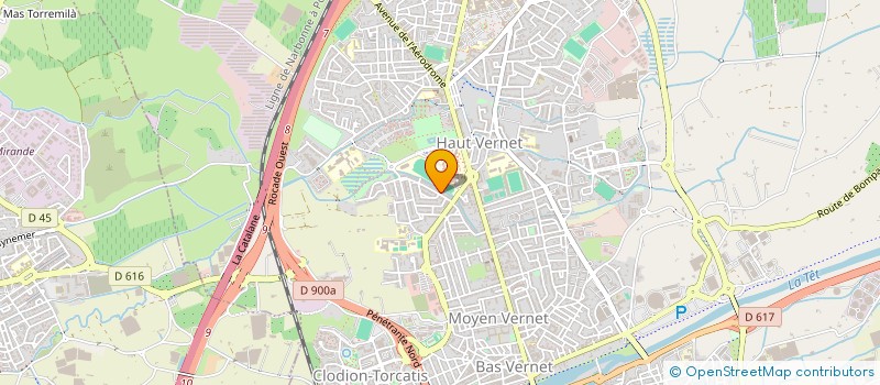 localisation de l'entreprise MONSIEUR JEAN GUERIT  PERPIGNAN