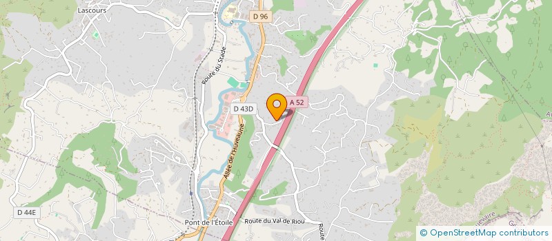 localisation de l'entreprise MONSIEUR JEAN GUERRA  ROQUEVAIRE