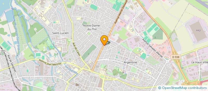 localisation de l'entreprise MONSIEUR JEAN-GUERRIC DEPAUX-CORNY  BEAUVAIS