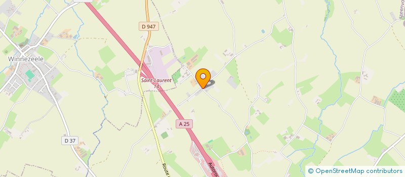 localisation de l'entreprise MONSIEUR JEAN GUEVAER  STEENVOORDE