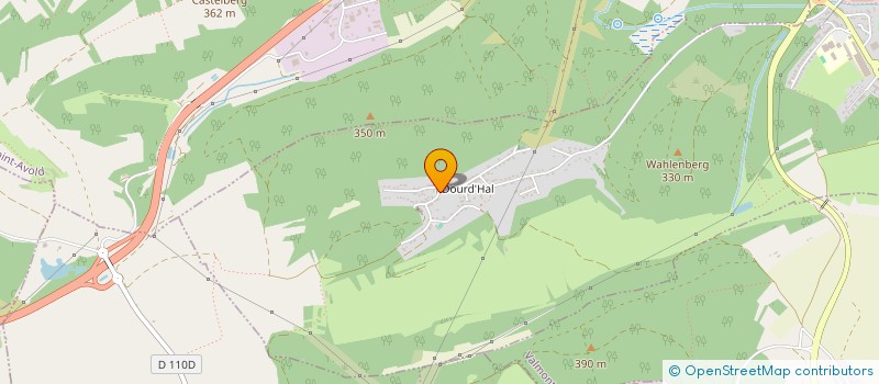 localisation de l'entreprise MONSIEUR JEAN GUEZARD  SAINT-AVOLD