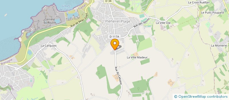 localisation de l'entreprise MONSIEUR JEAN GUGUEN à LA BOUILLIE