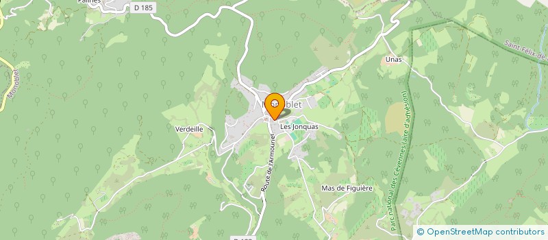 localisation de l'entreprise MONSIEUR JEAN GUIBAL  MONOBLET