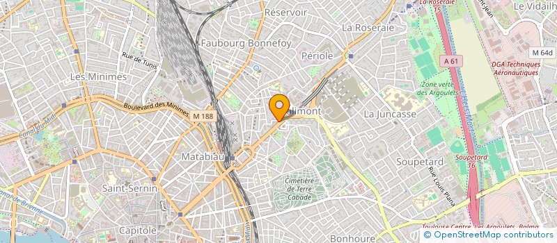 localisation de l'entreprise MONSIEUR JEAN GUIBERT à TOULOUSE