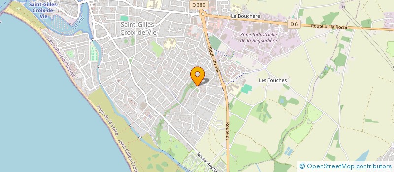 localisation de l'entreprise MONSIEUR JEAN GUIBERT à SAINT-GILLES-CROIX-DE-VIE