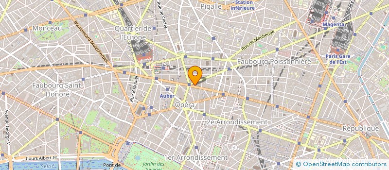 localisation de l'entreprise MONSIEUR JEAN GUICHARD  PARIS