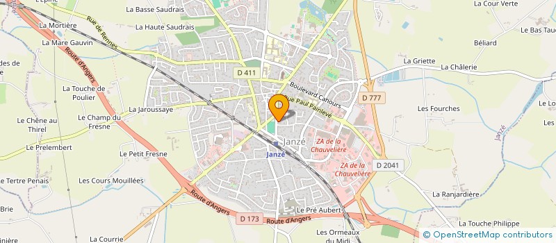 localisation de l'entreprise MONSIEUR JEAN GUICHARD  JANZE