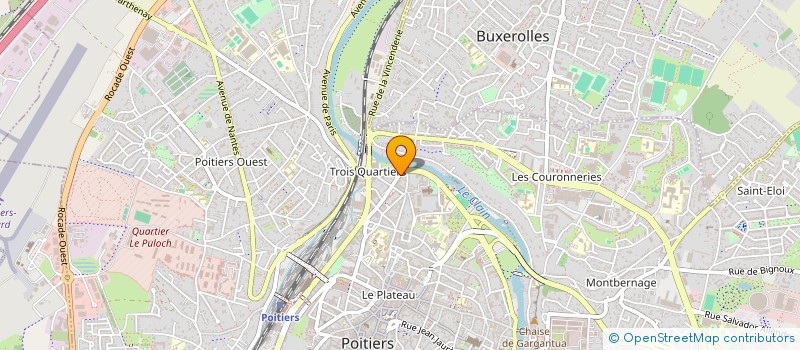 localisation de l'entreprise MONSIEUR JEAN GUICHARD à POITIERS