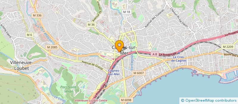 localisation de l'entreprise MONSIEUR JEAN GUIDO à CAGNES-SUR-MER