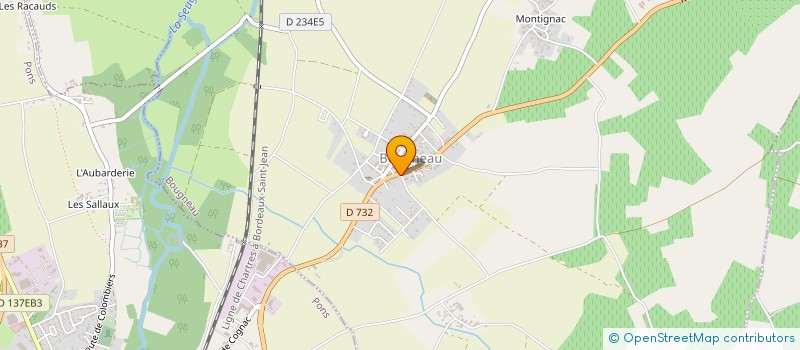 localisation de l'entreprise MONSIEUR JEAN GUIET  BOUGNEAU