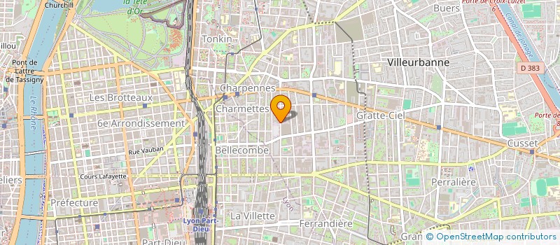 localisation de l'entreprise MONSIEUR JEAN GUIGANTI  VILLEURBANNE