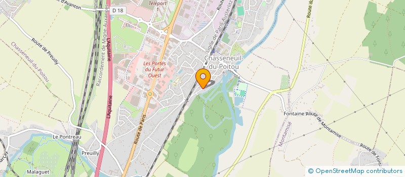 localisation de l'entreprise MONSIEUR JEAN GUIGNARD  MONTAMISE