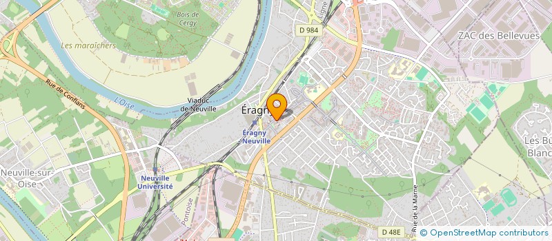 localisation de l'entreprise MONSIEUR JEAN GUIGNARD à ERAGNY