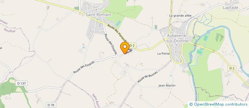 localisation de l'entreprise MONSIEUR JEAN GUIGNARD à YVIERS