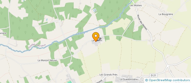 localisation de l'entreprise MONSIEUR JEAN GUIGNARD  COLOMBIERS