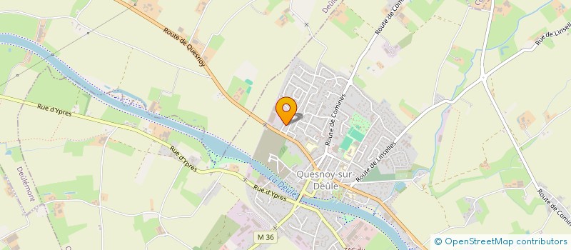 localisation de l'entreprise MONSIEUR JEAN GUIHARD à QUESNOY-SUR-DEULE