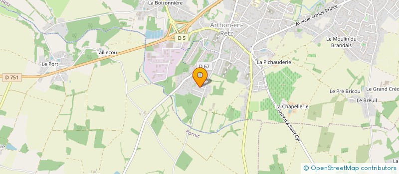 localisation de l'entreprise MONSIEUR JEAN GUIHOT à CHAUMES-EN-RETZ