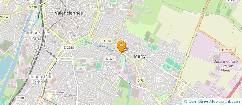 localisation de l'entreprise MONSIEUR JEAN GUILBERT  MARLY