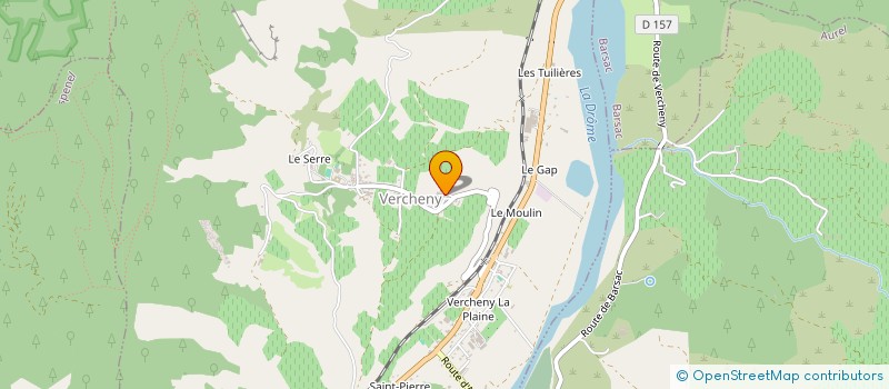 localisation de l'entreprise MONSIEUR JEAN GUILHOT  SAILLANS