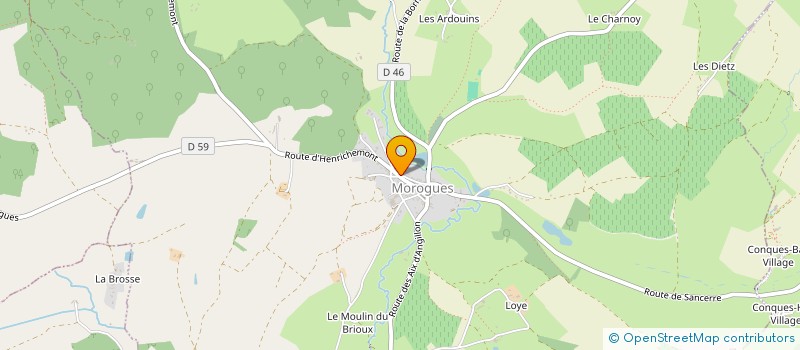 localisation de l'entreprise MONSIEUR JEAN GUILLAUME à MOROGUES
