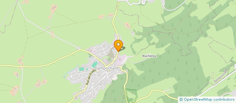 localisation de l'entreprise MONSIEUR JEAN GUILLAUME  DAMPRICHARD